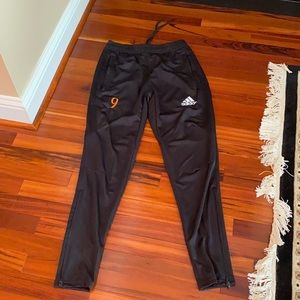 Adidas black soccer pants